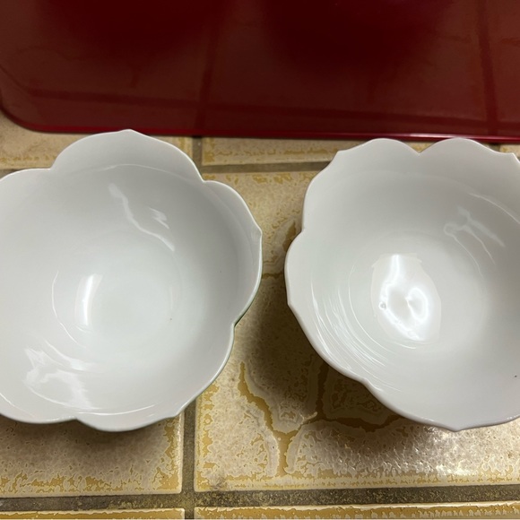 Set of 4 MCM Vintage Lotus Tulip Bowls - Picture 4 of 11